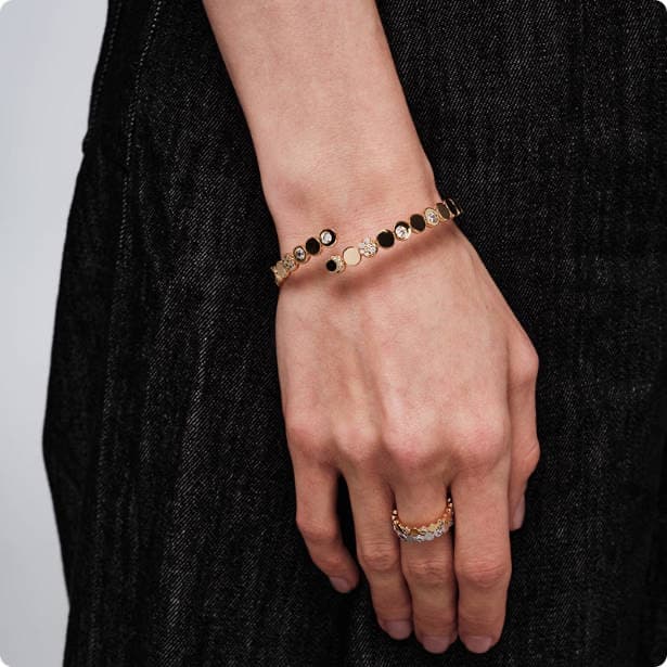 Round Half-Bead Bracelet For Women, Exquisite Bracelet That Can Also Be Used As An Armband