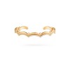 Mermaid Collection Brushed Stackable Wave Bracelet Mermaid Collection Brushed Stackable Wave Bracelet
