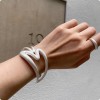 Love Bracelet Wristband Adjustable Multi-Wear Armband Double Love Love Bracelet Wristband Adjustable Multi-Wear Armband Double Love