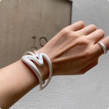 Love Bracelet Wristband Adjustable Multi-Wear Armband Double Love