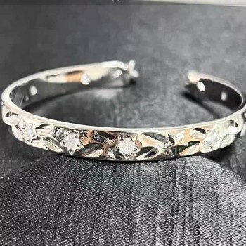 Star Party Seiko Textured Hand-Brushed Bracelet Armband Opening Adjustment