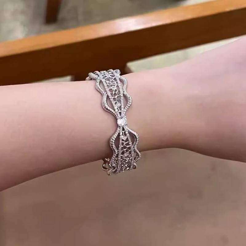 Ballet Series Silver Bracelet For Women Open Bracelet Ballet Series Silver Bracelet For Women Open Bracelet