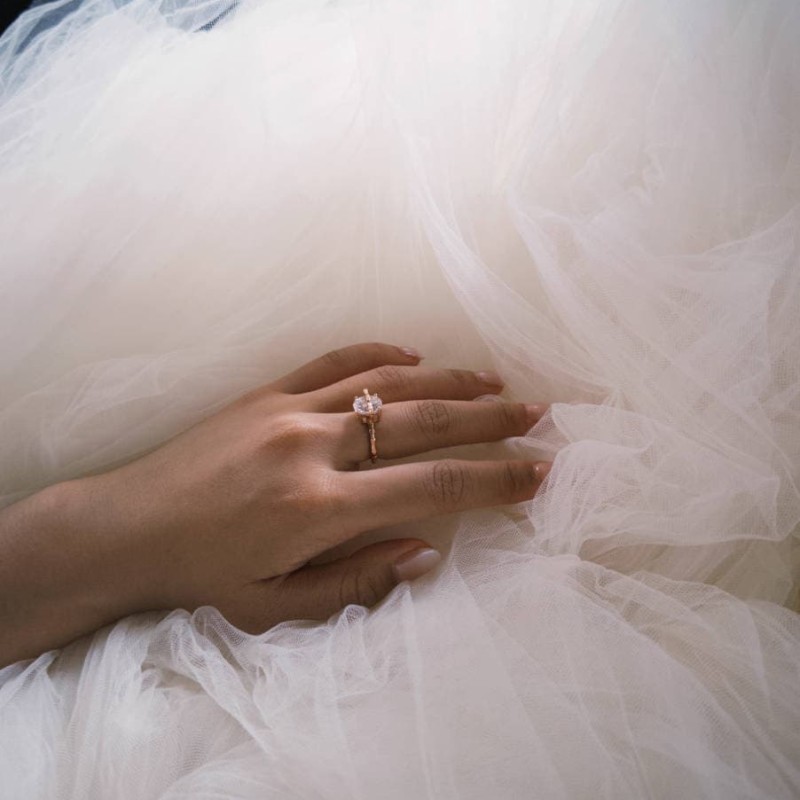 Round Ice Bamboo Ring Round Ice Bamboo Ring