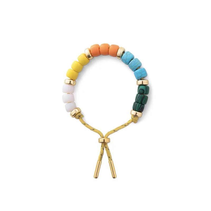 Women'S Colorful Beaded Bracelet Dopamine High-End Bracelet Women'S Colorful Beaded Bracelet Dopamine High-End Bracelet