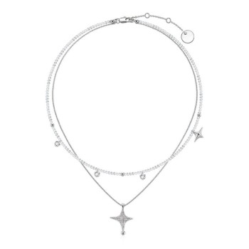 Women'S Star Necklace Pendant Clavicle Chain