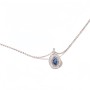 Original Blue Necklace Women'S Sweater Necklace Necklace Clavicle Necklace
